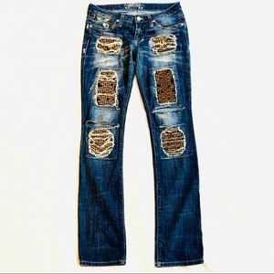 Luxury ROBIN’S JEAN Gipsy Broken Denim Jeans
